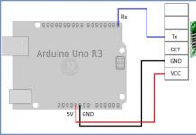 Свързване на RFID към Arduino с помощта на RC522 и RDM3600