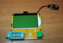 Приставка към мултиметър esr meter Esr meter с LCD дисплей със собствените си ръце