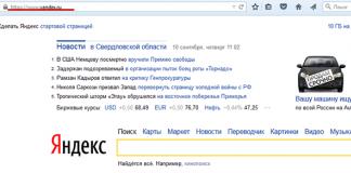 Mga tagubilin para sa paglikha ng libreng email sa Yandex