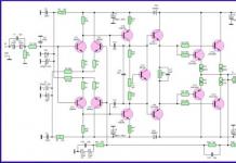 Paggamit ng mga naka-print na circuit board sa mga low frequency amplifier circuit
