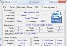 Intel Pentium D945 характеристики: привет из прошлого!