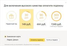 Come annullare l'iscrizione a Yandex Music?