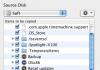 Paglilipat ng folder ng user kasama ang lahat ng data sa isa pang drive sa Mac OS X